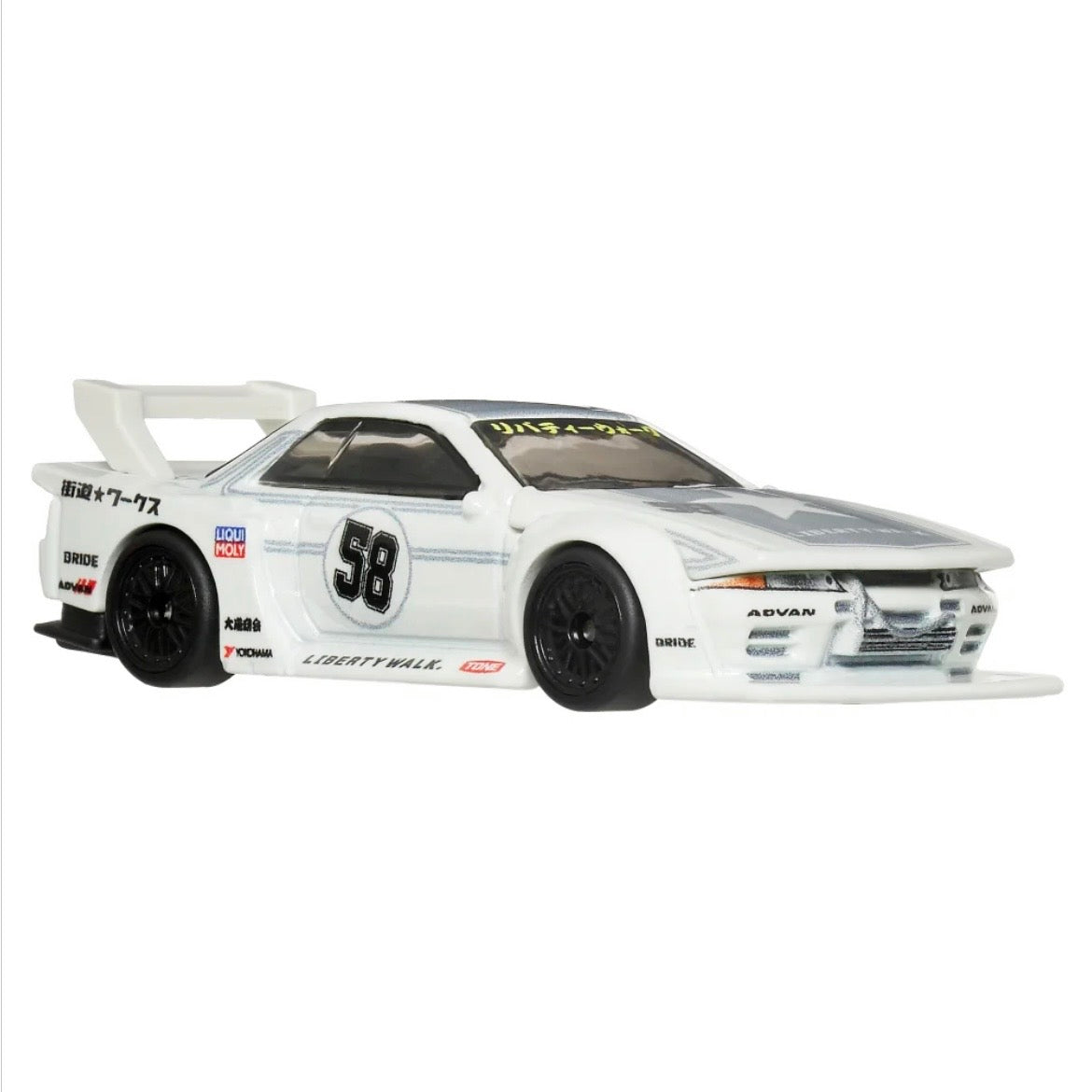 Hot Wheels Premium - Aero Styles - LB Kaido Works R32 Nissan Skyline GTR