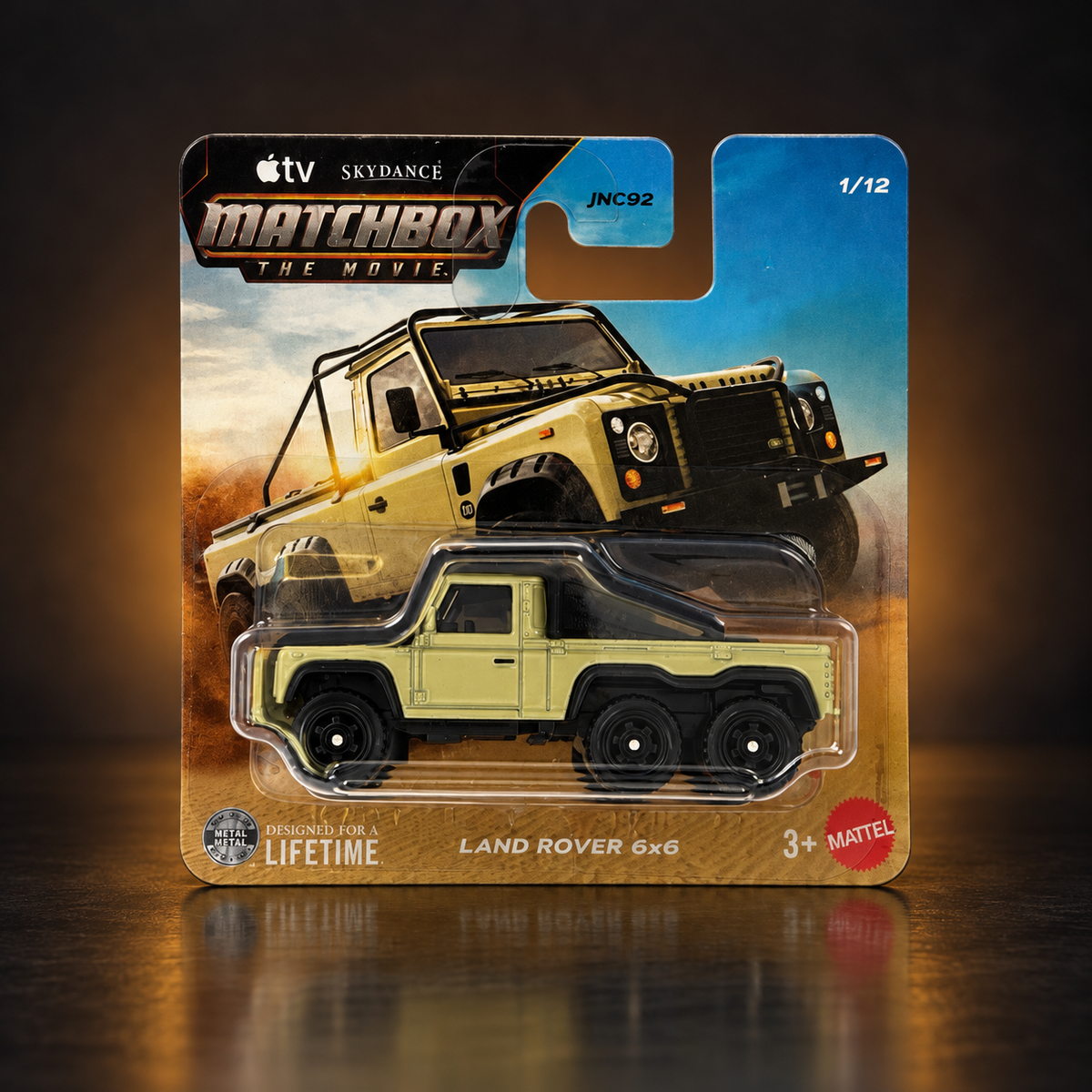 Matchbox The Movie Land Rover 6x6 – 1/12