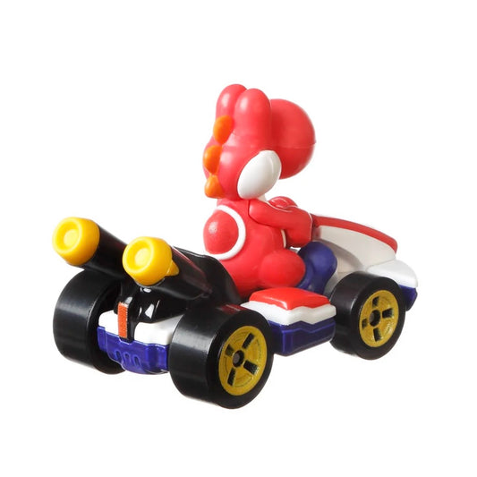 Hot Wheels - Mario Kart - Red Yoshi - Standard Kart