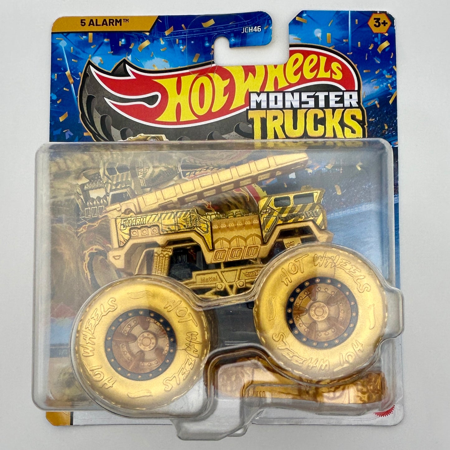 Hot Wheels Monster Trucks - 5 Alarm - Golden Promo Vehicle