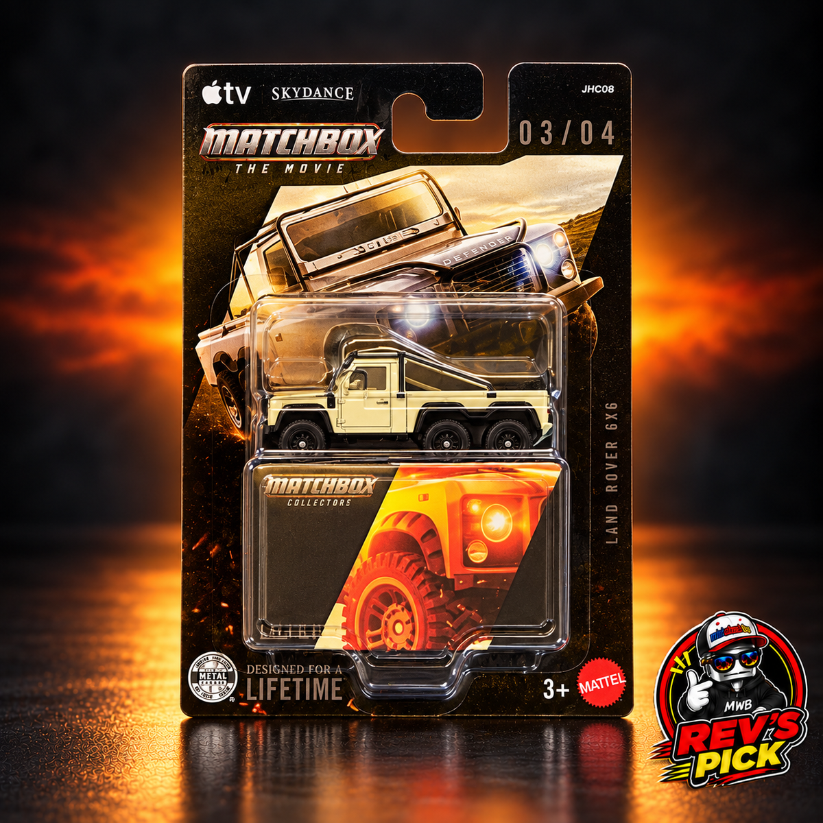 Matchbox The Movie Land Rover 6x6 – 1:64