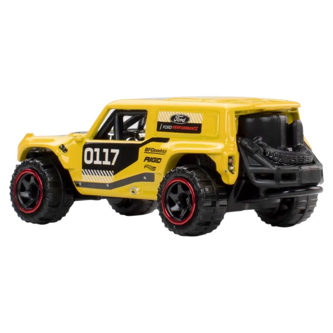 Hot Wheels Silver Series - Performance Trucks - Ford Bronco R (Metal Base)