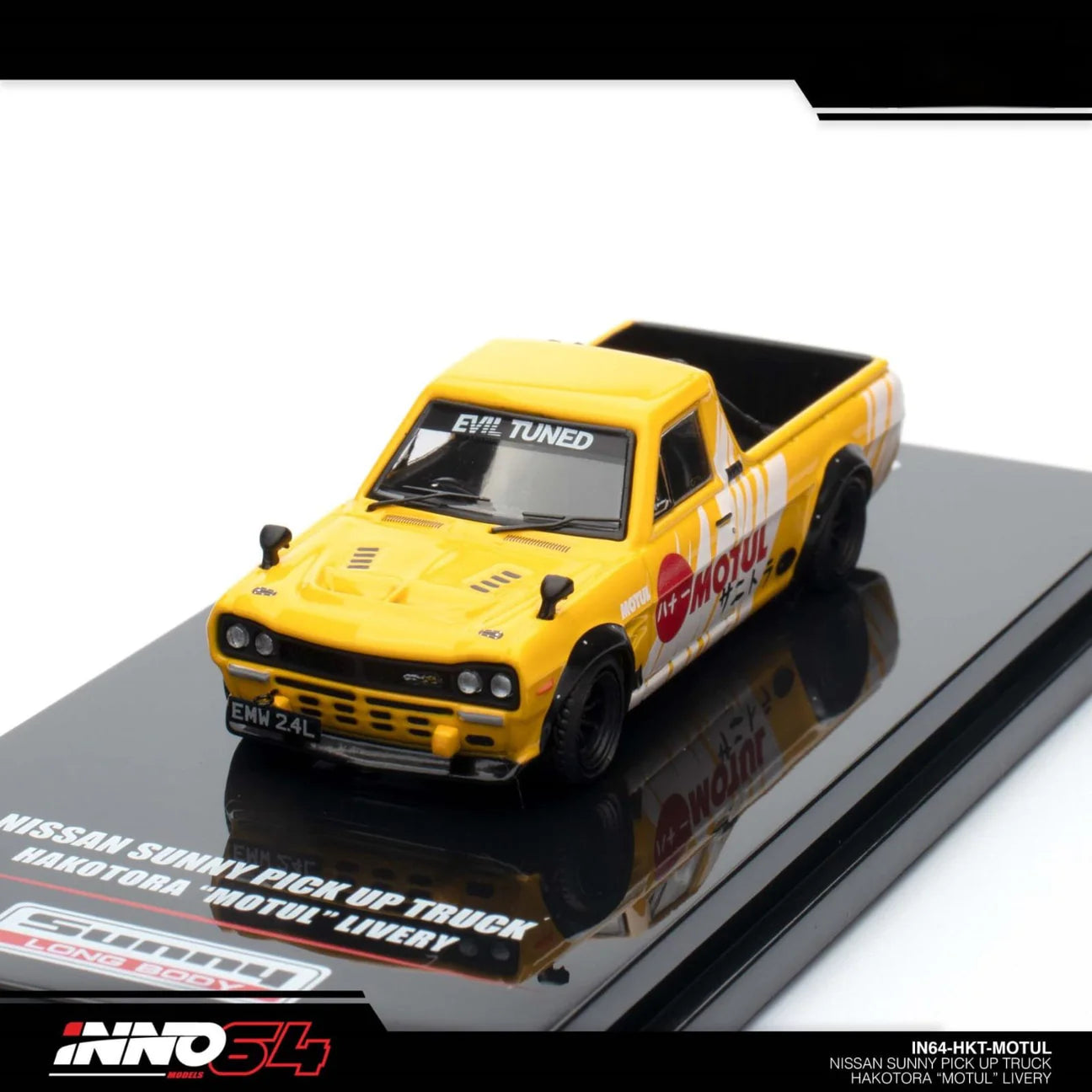 INNO 64 NISSAN SUNNY PICK UP TRUCK HAKOTORA MOTUL LIVERY