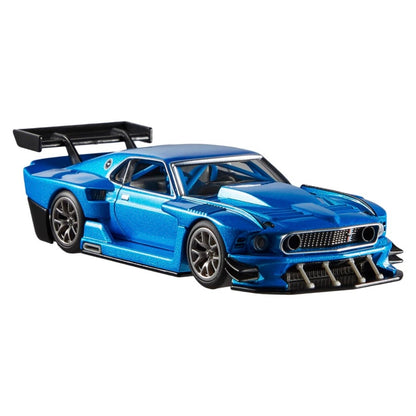 Hot Wheels Premium 1:43 Scale - ‘69 Modified Ford Mustang
