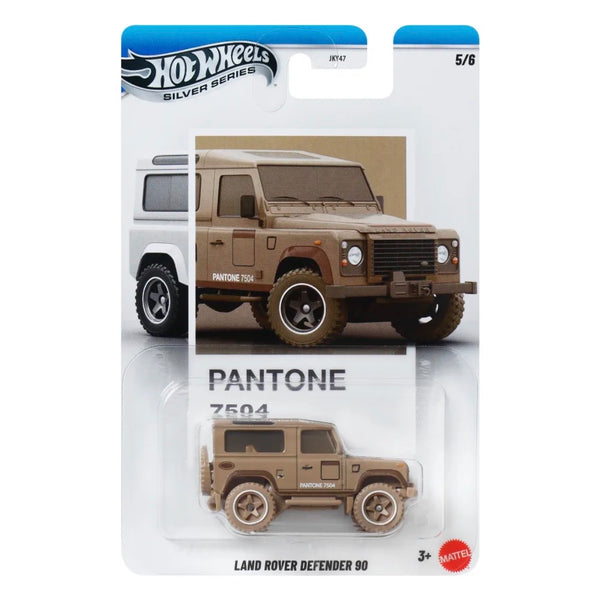 Hot Wheels Silver Series - Pantone Off Road - Land Rover Defender 90