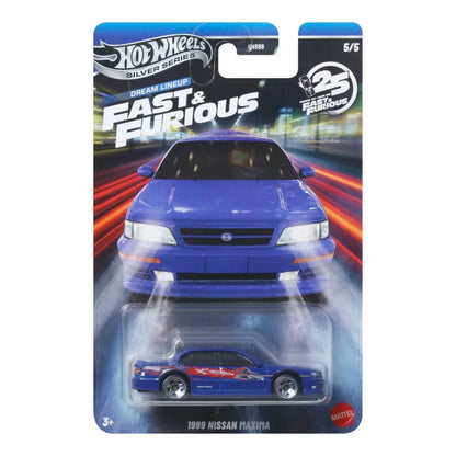 Hot Wheels - Silver Series - Fast & Furious Dream Lineup - 1999 Nissan Maxima (Metal Base)