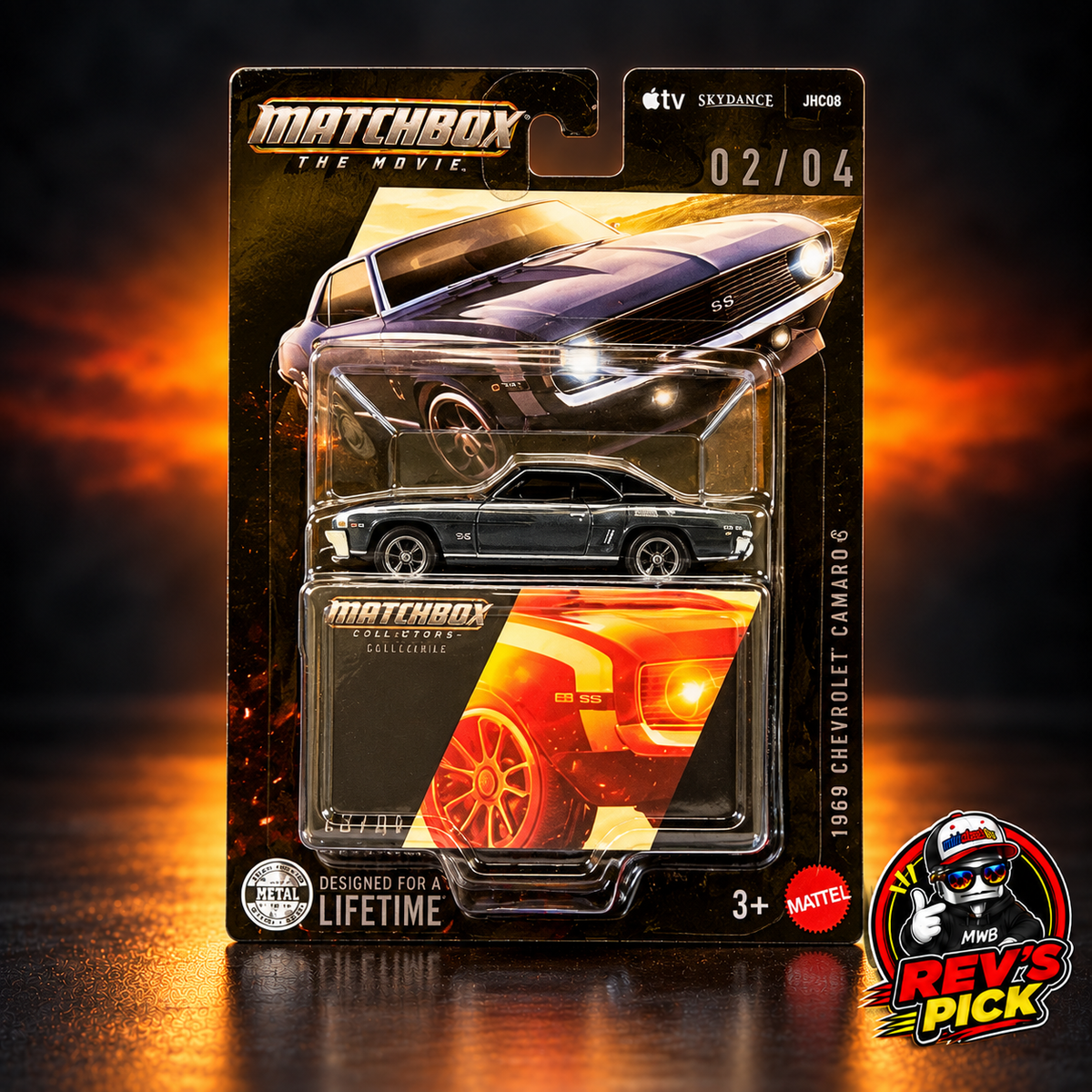 Matchbox The Movie 1969 Chevrolet Camaro SS – 1:64