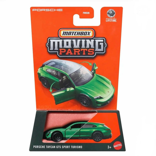 Matchbox Moving Parts 2026 Mix 5 - Porsche Taycan GTS Sport Turismo