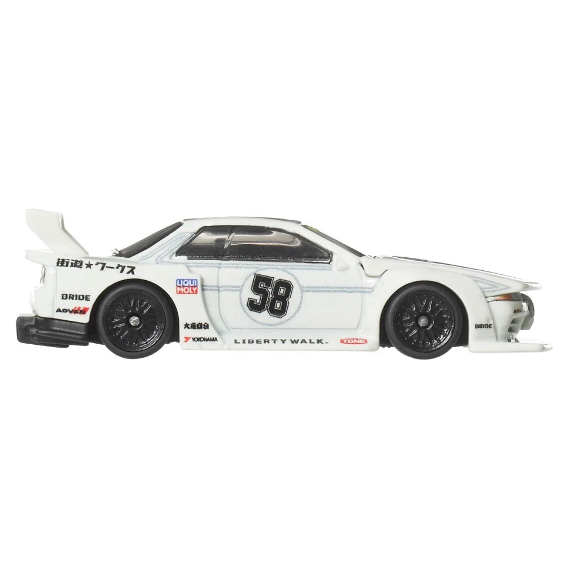 Hot Wheels Premium - Aero Styles - LB Kaido Works R32 Nissan Skyline GTR