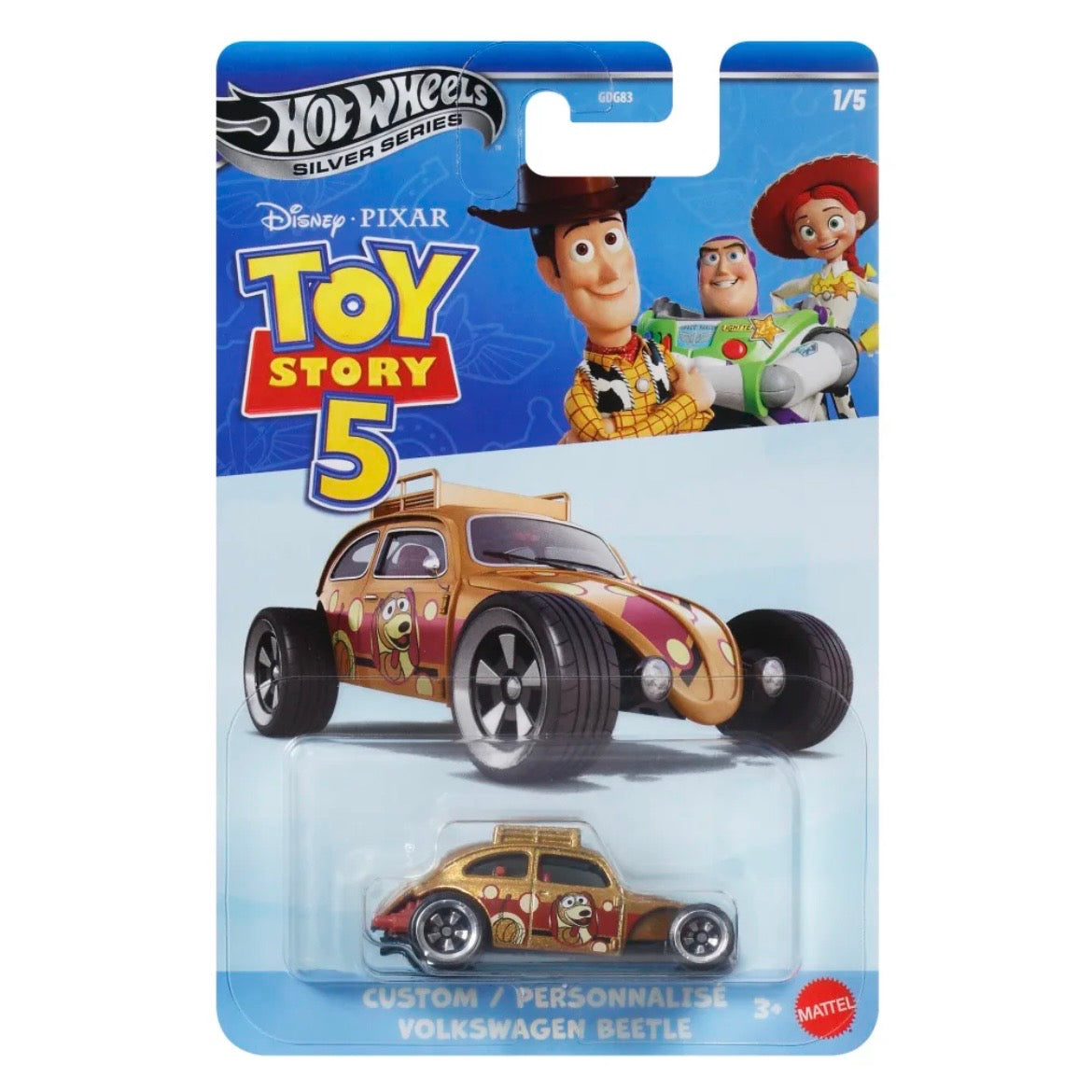 Hot Wheels - Silver Series - Toy Story 5 - Custom Volkswagen Beetle