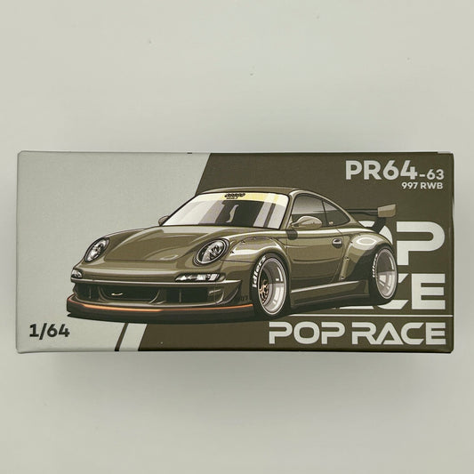 Pop Race - PR64-63 - 997 RWB Porsche Green