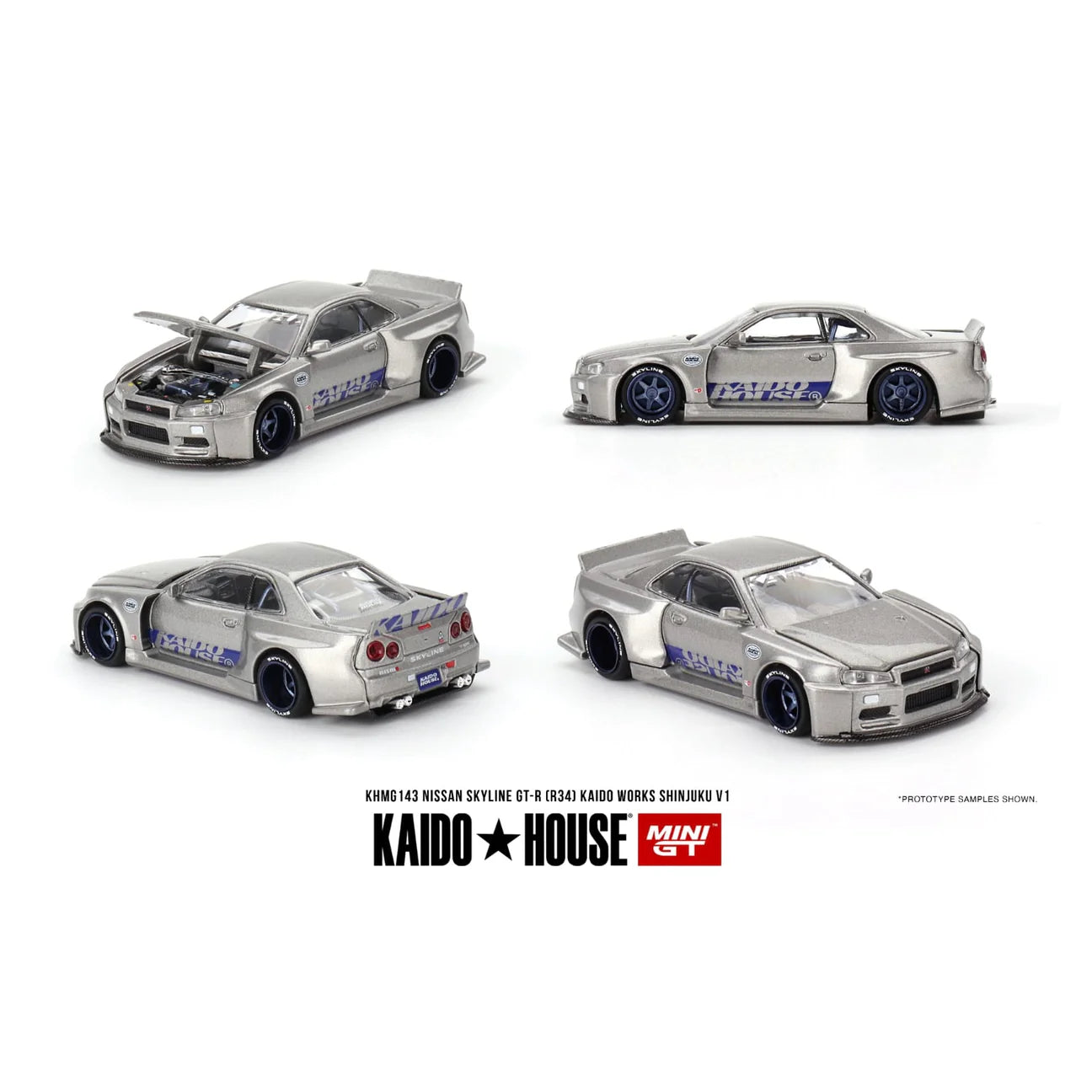 KAIDO★HOUSE #143 NISSAN SKYLINE GT-R R34 KAIDO WORKS SHINJUKU V1