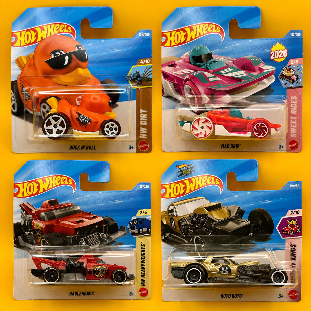 Hot Wheels - Fantasy 4 Pack