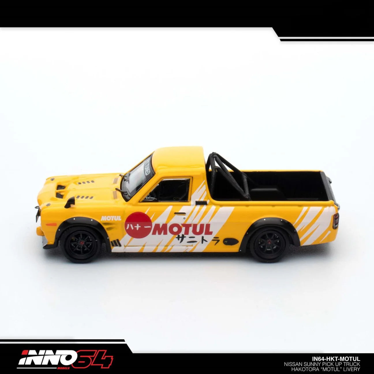 INNO 64 NISSAN SUNNY PICK UP TRUCK HAKOTORA MOTUL LIVERY