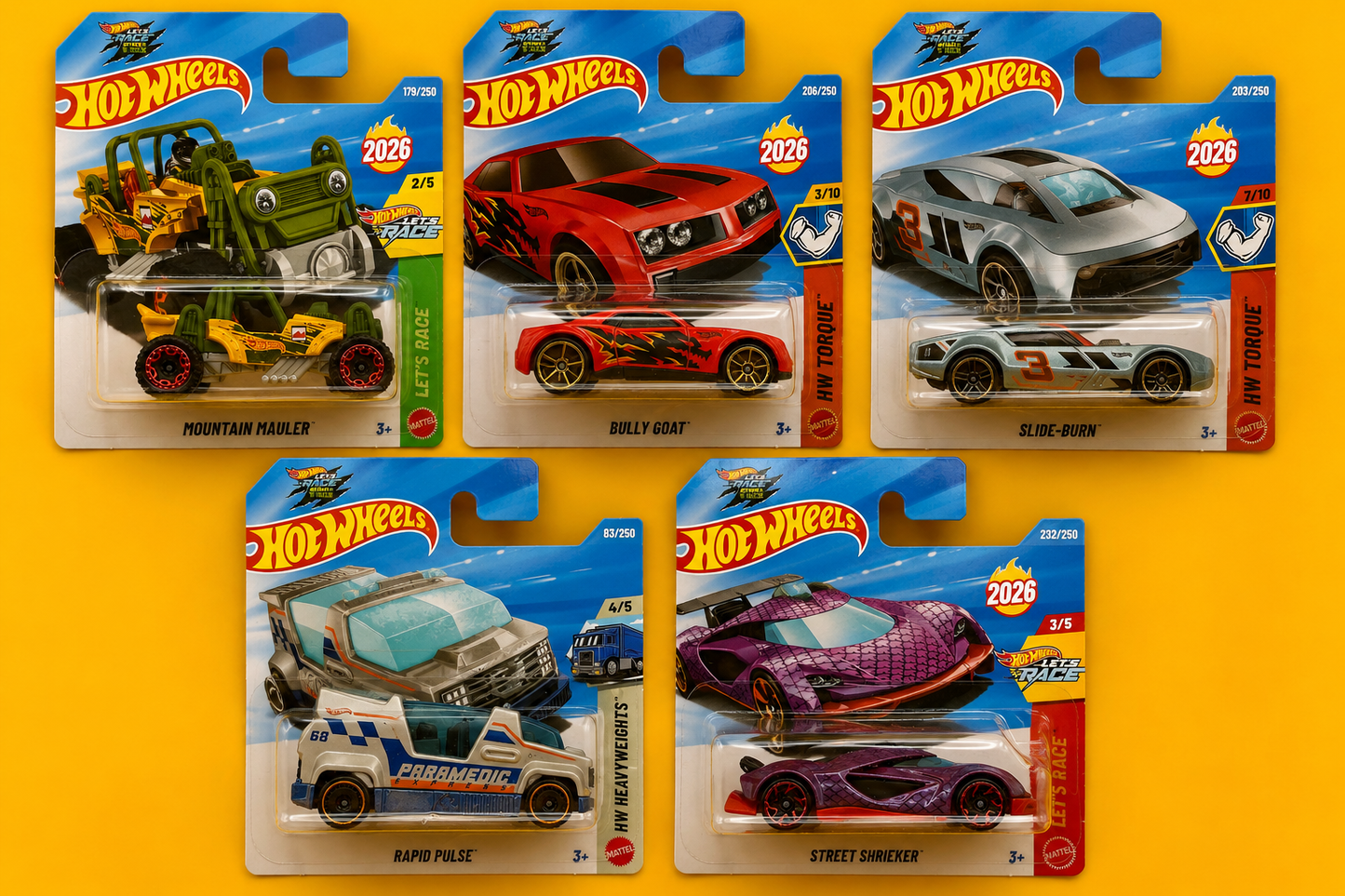 Hot Wheels - Let’s Race! Mix of 5 V3
