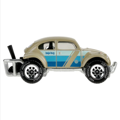 Hot Wheels - Silver Series - Surfs Up - Volkswagen Baja Bug (Metal Base)
