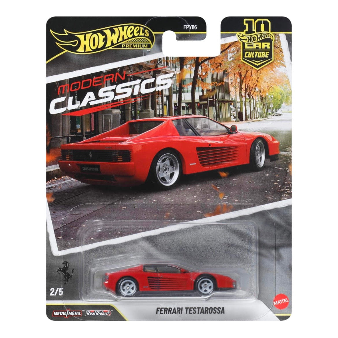 Hot Wheels Premium - Modern Classics - Ferrari Testarossa