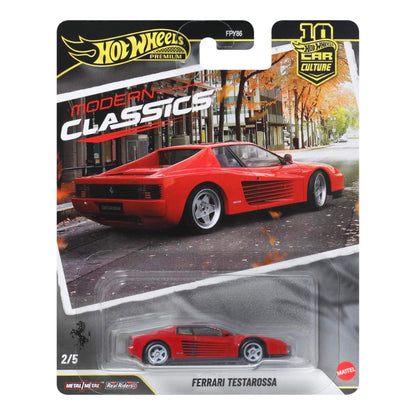 Hot Wheels Premium - Modern Classics - Ferrari Testarossa