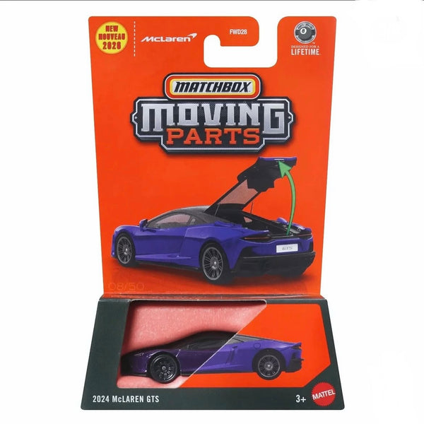 Matchbox Moving Parts 2026 Mix 5 - 2024 McLaren GTS