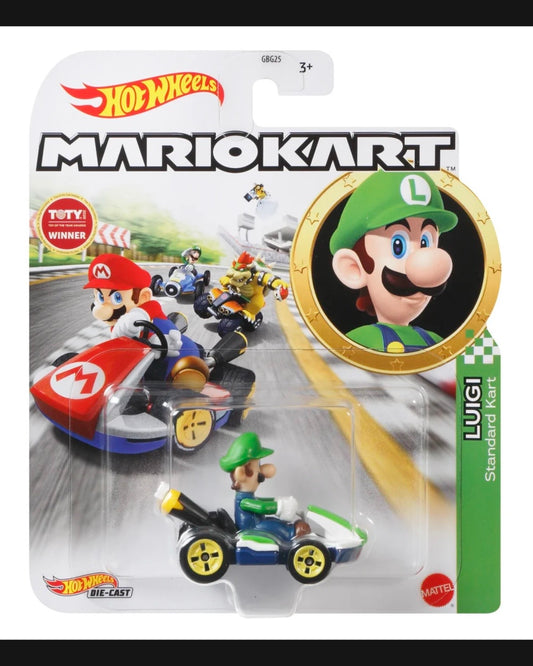 Hot Wheels - Mario Kart - Luigi - Standard Kart