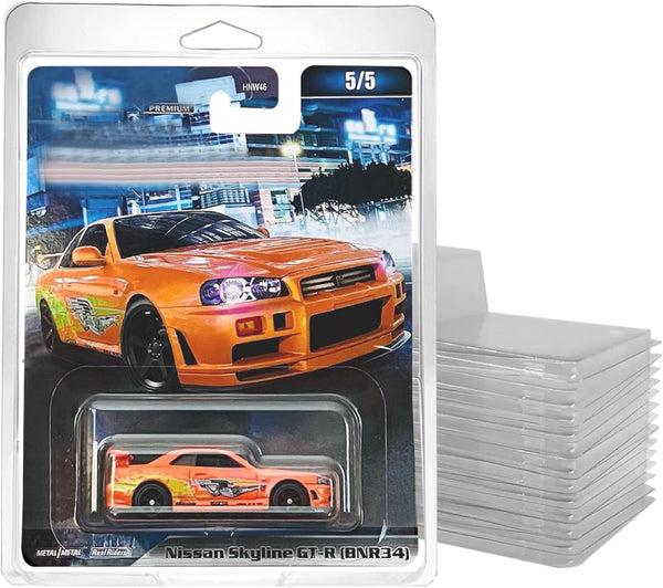 Hot Wheels Premium Protector Clamshell (Compatible with Hot Wheels Premium Series Boulevard, Car/Pop/Culture)