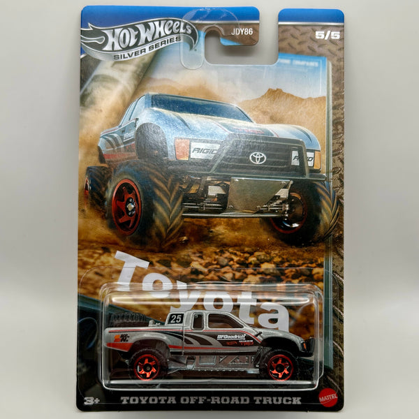 Hot Wheels - Silver Series - Toyota - Toyota Off-Road Truck (Metal Base)