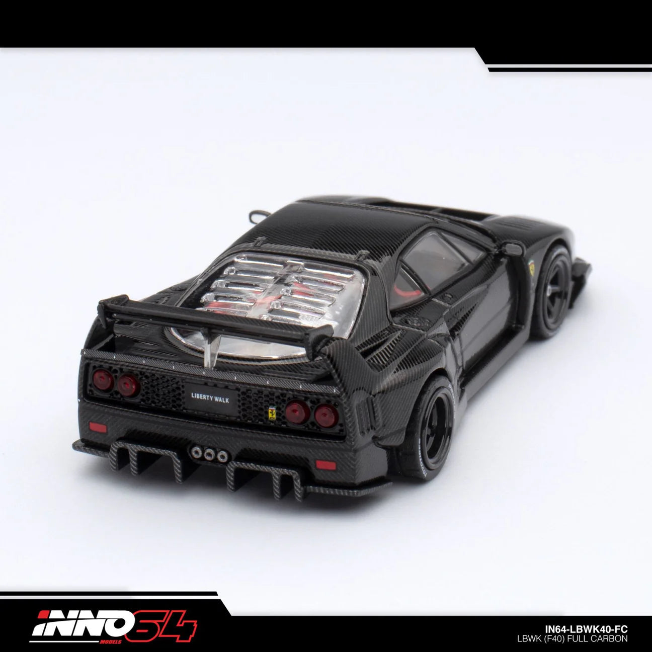 INNO 64 FERRARI F40 LIBERTY WALK  FULL CARBON FIBRE