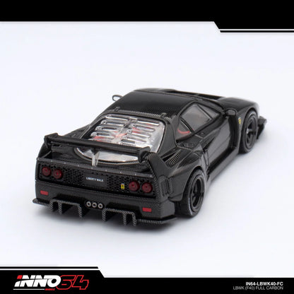INNO 64 FERRARI F40 LIBERTY WALK  FULL CARBON FIBRE