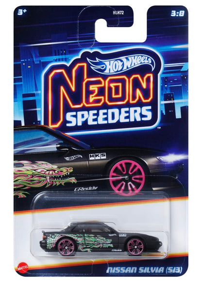 Hot Wheels - Neon Speeders -  Nissan Silvia (S13)