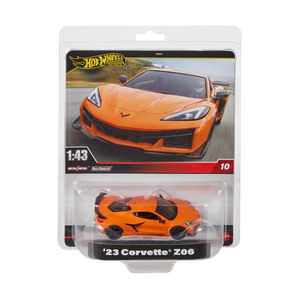 Hot Wheels Premium 1:43 Scale - ‘23 Corvette Z06