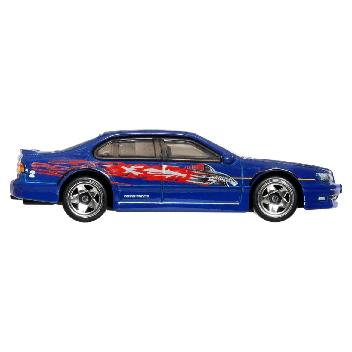 Hot Wheels - Silver Series - Fast & Furious Dream Lineup - 1999 Nissan Maxima (Metal Base)
