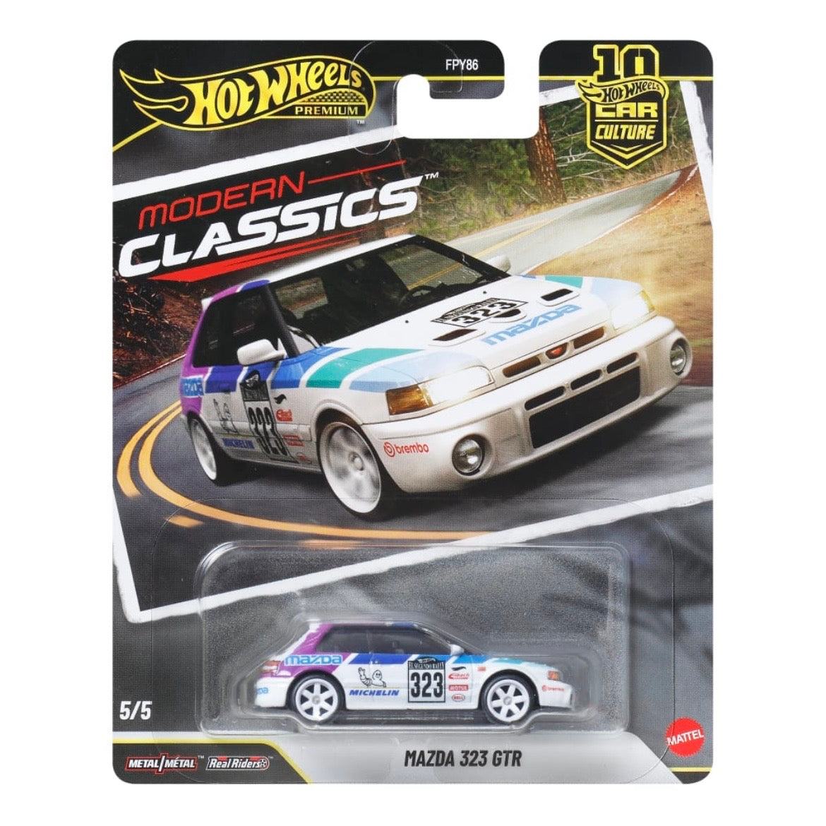 Hot Wheels Premium - Modern Classics - Mazda 323 GTR
