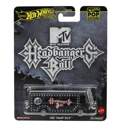 Hot Wheels Premium - Pop Culture 2025 Mix 4 - HW Tour Bus MTV Headbangers Ball