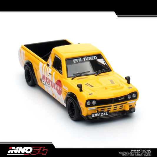 INNO 64 NISSAN SUNNY PICK UP TRUCK HAKOTORA MOTUL LIVERY