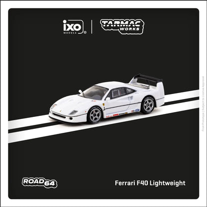 TARMAC WORKS FERRARI F40 LIGHTWEIGHT WHITE