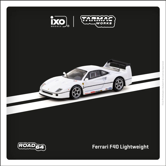 TARMAC WORKS FERRARI F40 LIGHTWEIGHT WHITE