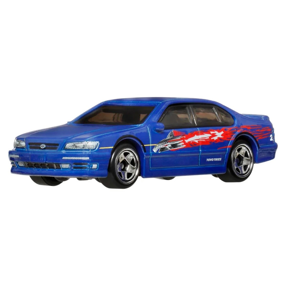Hot Wheels - Silver Series - Fast & Furious Dream Lineup - 1999 Nissan Maxima (Metal Base)