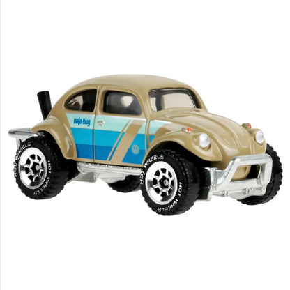 Hot Wheels - Silver Series - Surfs Up - Volkswagen Baja Bug (Metal Base)