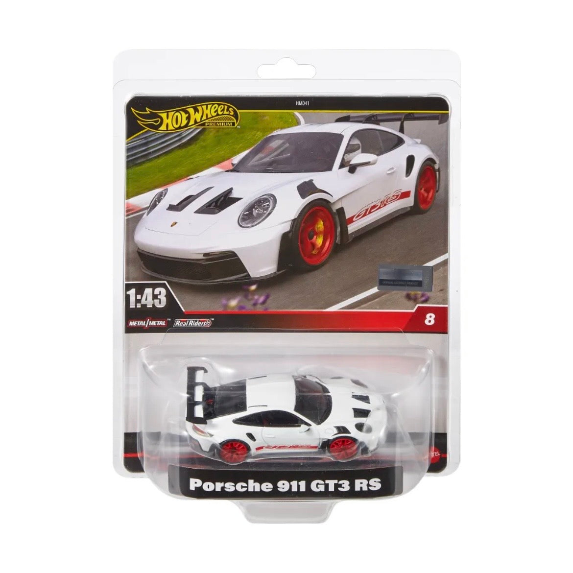 Hot Wheels Premium 1:43 Scale - Porsche 911 GT3 RS