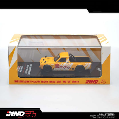 INNO 64 NISSAN SUNNY PICK UP TRUCK HAKOTORA MOTUL LIVERY