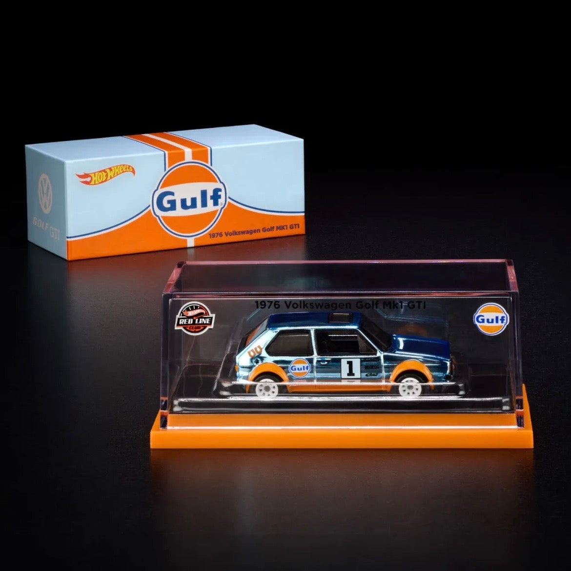 Hot Wheels Red Line Club 1976 Volkswagen Golf Mk1 GTI Gulf