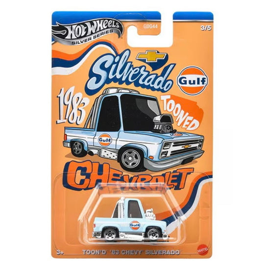 Hot Wheels - Silver Series - Toon’d Gulf - ‘83 Chevy Silverado