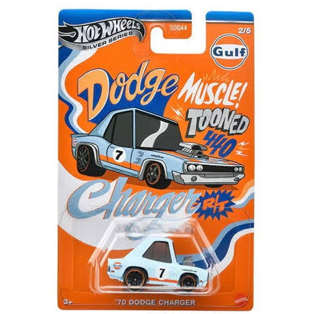 Hot Wheels - Silver Series - Toon’d Gulf - ‘70 Dodge Charger