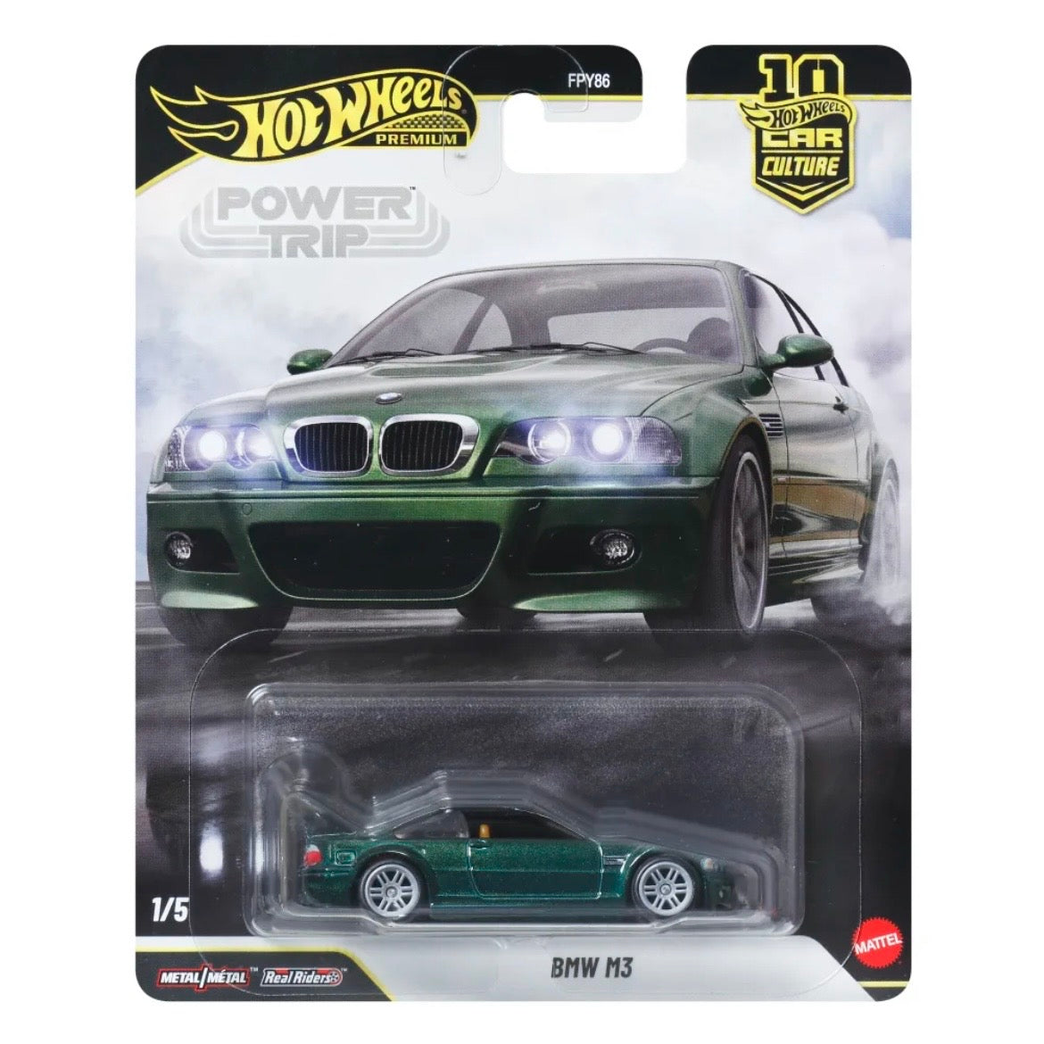 Hot Wheels Premium - Power Trip - BMW M3 E46