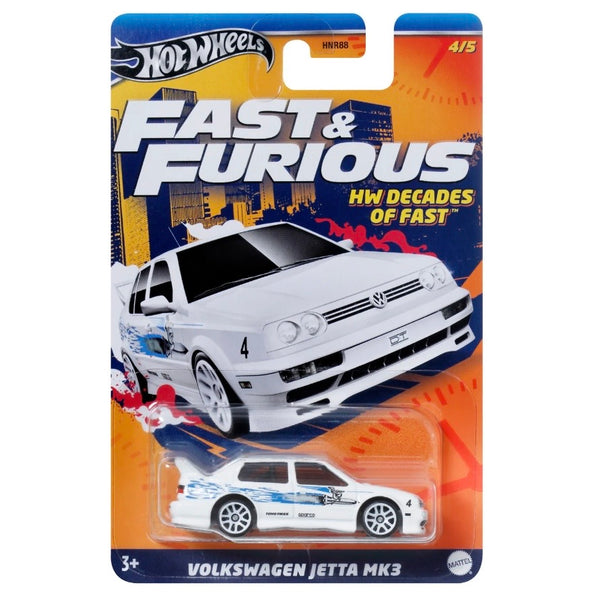 Hot Wheels - Silver Series - Fast & Furious HW Decades of Fast - Volkswagen Jetta MK3