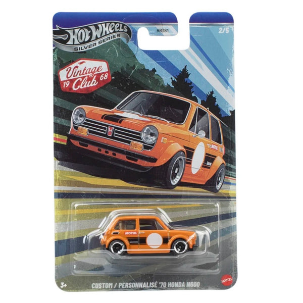 Hot Wheels Silver Series - Vintage Racing Club - Custom ‘70 Honda N600