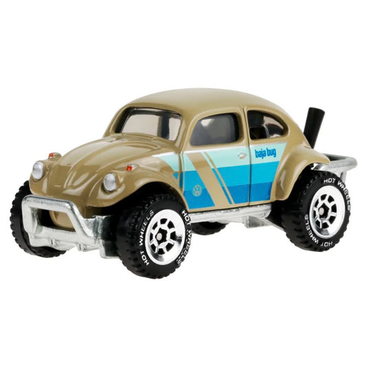 Hot Wheels - Silver Series - Surfs Up - Volkswagen Baja Bug (Metal Base)