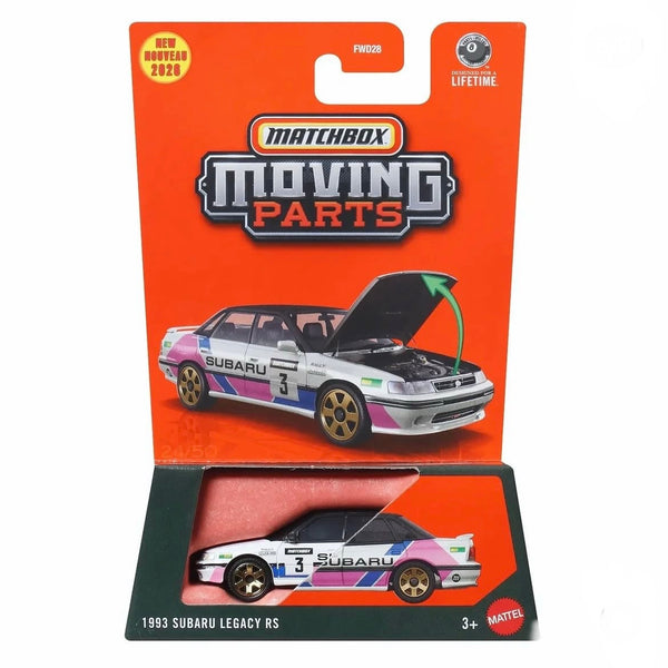 Matchbox Moving Parts 2026 Mix 5 - 1993 Subaru Legacy RS