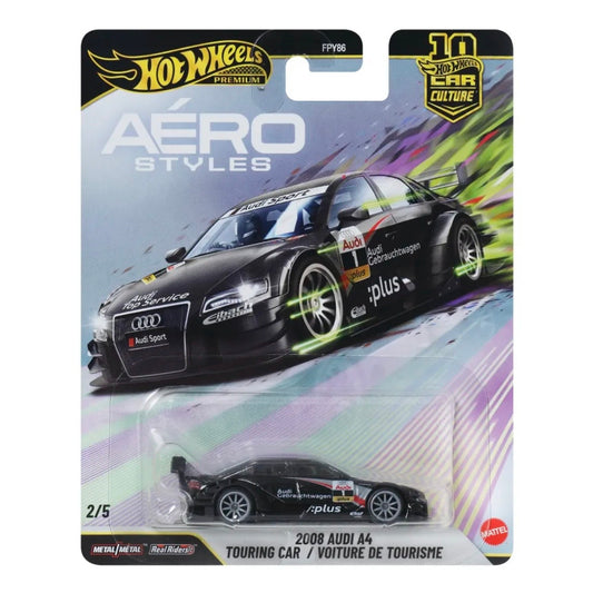 Hot Wheels Premium - Aero Styles - 2008 Audi A4 Touring Car