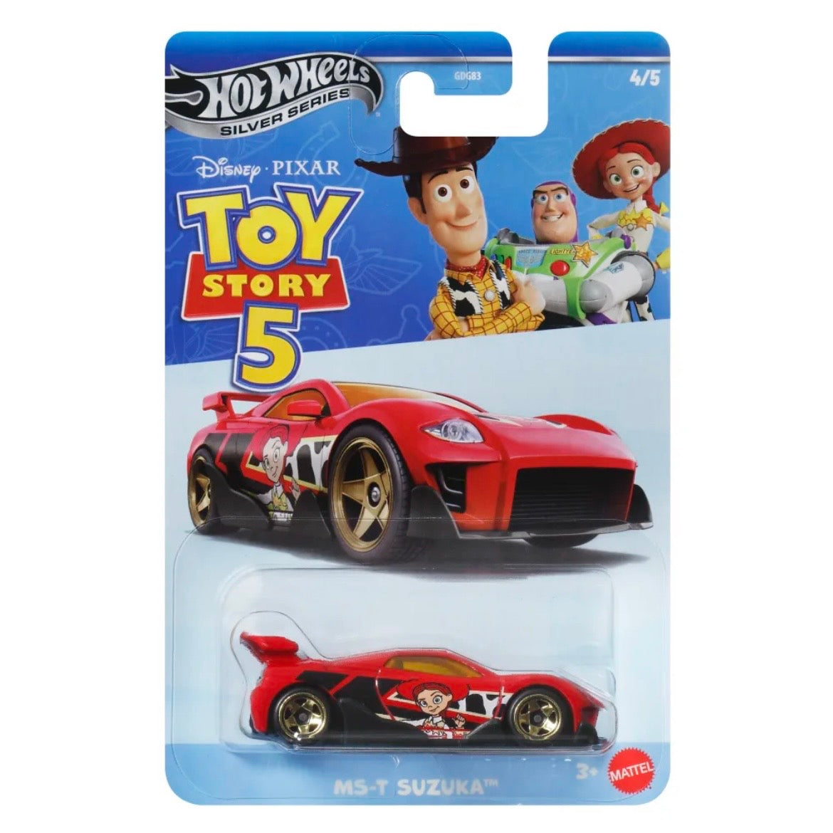 Hot Wheels - Silver Series - Toy Story 5 - MST Suzuka